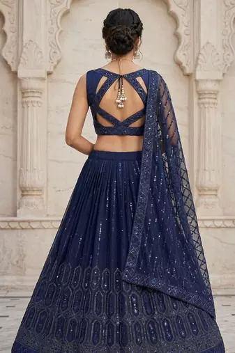 Designer Peplum Style ReadyMade Lehenga Choli
