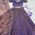Womens New Trendy Radiant Purple Hand-Embroidered Silk Lehenga Choli Set