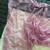Pink Color embroidery sequins and detailed border work  chiffon saree 