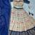 Womens New Trendy Designer Floral Lehenga Choli Set with Contrast Border and Dupatta Set