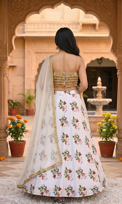 floral magic to your wardrobe with this stunning lehenga set 3