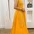 Georgette Lehenga with heavy pagdi work & paper mirror embellishments