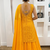 Georgette Lehenga with heavy pagdi work & paper mirror embellishments
