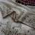 white sequin embroidery silk blend saree