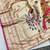 Pink zari woven paithani silk blend saree with blouse piece