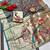 Lavender zari woven paithani silk blend saree with blouse piece