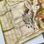 Mehendi zari woven paithani silk blend saree with blouse piece