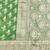 Green zari woven banarasi silk blend saree with blouse piece