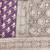 Purple zari woven banarasi silk blend saree with blouse piece