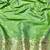 Green zari woven banarasi silk blend saree with blouse piece