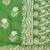Green zari woven banarasi silk blend saree with blouse piece