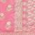Pink zari woven banarasi silk blend saree with blouse piece
