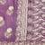 Purple zari woven banarasi silk blend saree with blouse piece