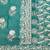 Blue zari woven banarasi silk blend saree with blouse piece