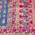 Light purple zari woven baluchari silk blend saree with blouse piece