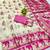 Cream zari woven baluchari silk blend saree with blouse piece