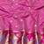 Lavender zari woven baluchari silk blend saree with blouse piece