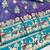 Purple zari woven baluchari silk blend saree with blouse piece