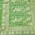 Green zari woven banarasi silk blend saree with blouse piece