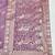Purple zari woven banarasi silk blend saree with blouse piece