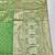 Light green zari woven banarasi silk blend saree with blouse piece
