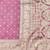 Pink zari woven banarasi silk blend saree with blouse piece