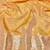 Light orange zari woven banarasi silk blend saree with blouse piece