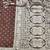 Brown zari woven banarasi silk blend saree with blouse piece