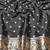 Black zari woven banarasi silk blend saree with blouse piece