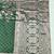 Dark green zari woven banarasi silk blend saree with blouse piece