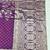 Purple zari woven banarasi silk blend saree with blouse piece