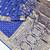 Navy blue zari woven banarasi silk blend saree with blouse piece