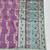 Purple zari woven leheria silk blend saree with blouse piece