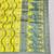 Lime zari woven leheria silk blend saree with blouse piece