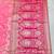 Pink zari woven banarasi silk blend saree with blouse piece