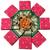 pink art silk saree with zari work