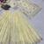 Beige silk blend embroidered sharara suit set with dupatta