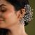 Crystal multicolor stones pastel earcuff