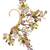 Multicolour stones crystal earcuff