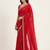Elegant Red Designer Saree