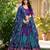 purple art silk printed lehenga choli
