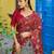 red art silk printed lehenga choli