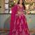 pink silk blend embroidered lehenga choli
