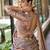 green art silk printed lehenga choli