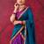 purple cotton poly printed lehenga choli