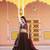 maroon silk blend embroidered lehenga choli