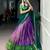 purple art silk printed lehenga choli