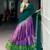 purple art silk printed lehenga choli