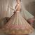 multicolor silk blend embroidered lehenga choli
