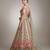 multicolor silk blend embroidered lehenga choli